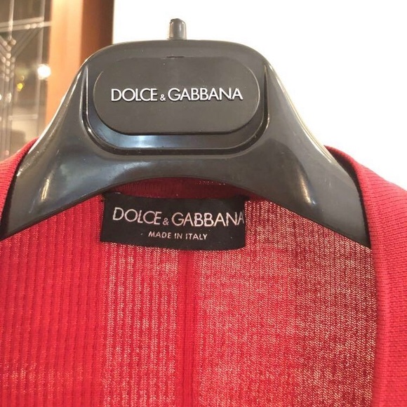Dolce & Gabbana red cardigan - size S - Picture 3 of 4